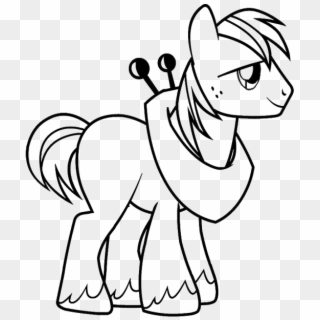 Just Right Click And Save Off This Big Mac Outline - Little Pony Coloring Pages Boy Clipart