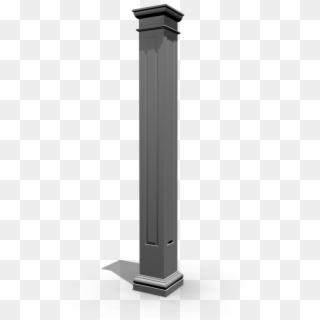 Square Column With Panels - Column Clipart