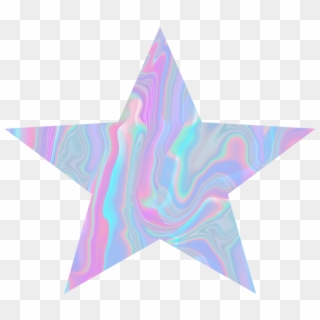 #holo #holographic #star #shape #background - Clip Art - Png Download