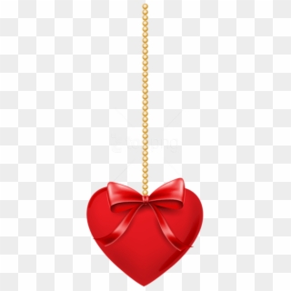 Free Png Hanging Heart Png Images Transparent - Hanging Heart Clipart Png