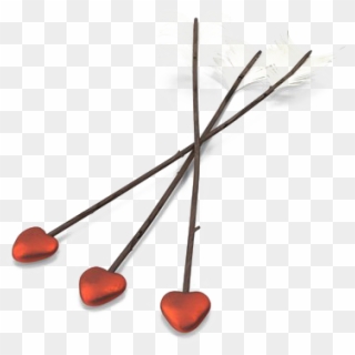 Heart Cupid Arrow Png Free Download - Wood Clipart