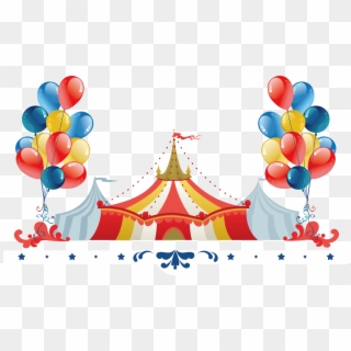 Circus Tent Backgrouns Clipart