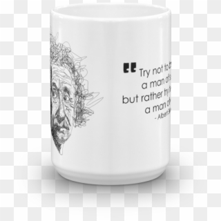 Albert Einstein Mug - Coffee Cup Clipart