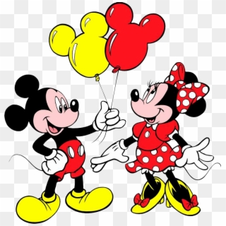 Cartoon Mickey And Minnie Mouse Clipart