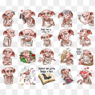 Comments - Dobby Sticker Whatsapp Clipart