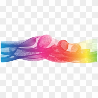 Expectrum Rainbow Lines Colour Png Image - Lineas De Colores Png Clipart