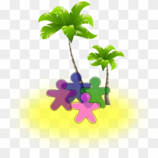 Palm Trees Download Computer Icons Information - Tall Tree Short Tree Clipart