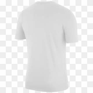 Nike Just Do It Dry Tee - White Golf Shirt Back Clipart