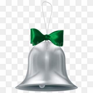 Free Png Christmas Silver Bell Png Images Transparent - Silver Bell Clipart Png