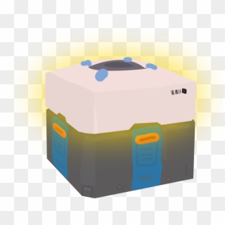 Overwatch Loot Box Transparent - Overwatch Loot Box Drawing Clipart
