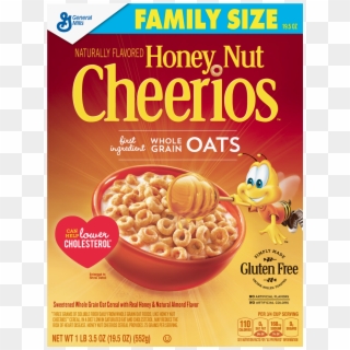 Honey Nut Cheerios Gluten Free Breakfast Cereal, - Cheerios Honey Nut Clipart
