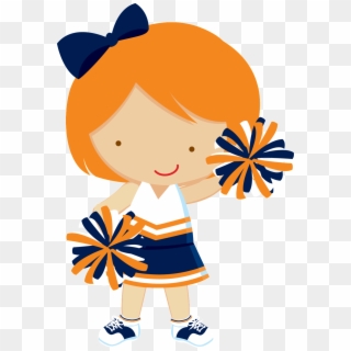 Cheerleader Cute Clipart - Png Download