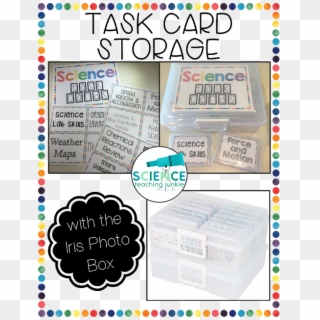 Task Card Storage & Organizational System - Paper Clipart