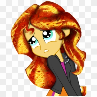 Sunset Shimmer Twilight Sparkle Mrs - My Little Pony Orange And Red Clipart