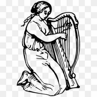 Celtic Harp Musical Instruments String Instruments Clipart