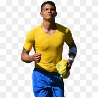 Thiago Silva, Sou, Brazil, Soccer Players, The Selection - Rugby Player Clipart
