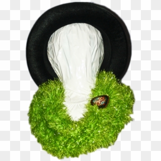 Green Tinsel Boa Scarf - Grass Clipart