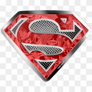 Dc Comics Originals - Superman 10 Oz Silver Clipart