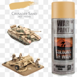 Flames Of War Bnib Crusader Sand Spray Cwp231 , Png - Flames Of War Dak Sand Clipart