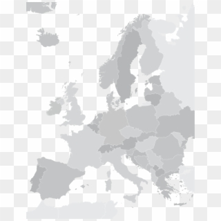 Partner Search - Western Europe Map Outline Png Clipart