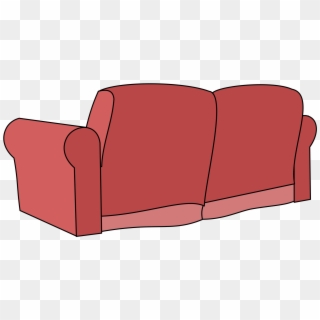 Chair Couch Sofa Clipart Transprent - Sofa Desde Atras Png Transparent Png