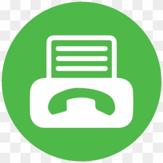 Green Fax Icon Png Clipart