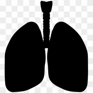 Lung Clipart Black And White - Png Download