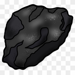 A Lump Of Coal For Christmas - Piece Of Coal Drawing Clipart