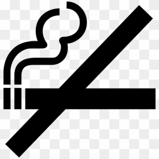 No Smoking Sign Healthy Png Image - No Smoking Black Transparent Clipart