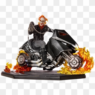 Ghost Rider Exclusive 1/10th Scale Statue - Ghost Rider Iron Studios Clipart