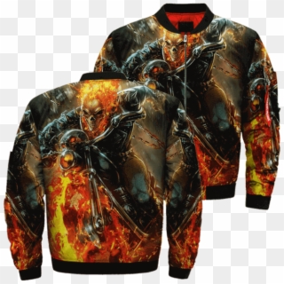 Com Cosmic Ghost Rider 4 Variant Skull Over Print Jacket - Im A Farmer I Dont Stop When Im Tired I Stop When Im Clipart
