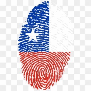 Chile Flag Fingerprint Country 654132 Clipart
