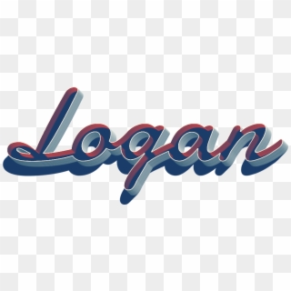 Logan 3d Letter Png Name - Graphic Design Clipart