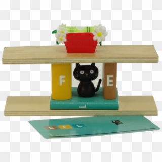 By The Book Stacking Puzzle - Table Clipart