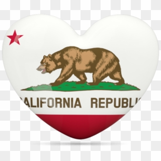 Illustration Of Flag Of<br /> California - Draw California Flag Easy Clipart