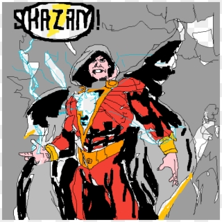 Shazam - Cartoon Clipart