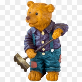 Clay Figure Png , Png Download - Teddy Bear Clipart
