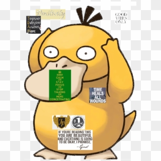 Confused Psyduck Meme Clipart , Png Download - Pokemon Go Psyduck Transparent Png