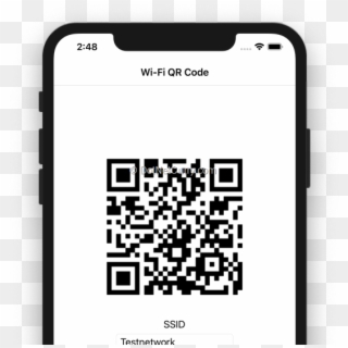 Barcode Ios View - Qr Code Clipart