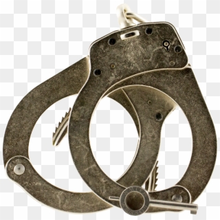 Smith & Wesson 350132 Handcuffs Universal Nickel - Circle Clipart