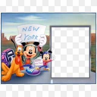 Molduras Png Infantil Car Interior Design - Mickey Mouse Clipart