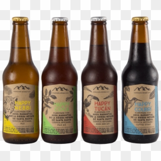 Photo Of The 4 Bottles Of Nevada's Styles, Showing - Beer Bottle Clipart