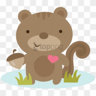 Free Png Lovingsquirrels Png Image With Transparent - Valentines Day Squirrel Clipart