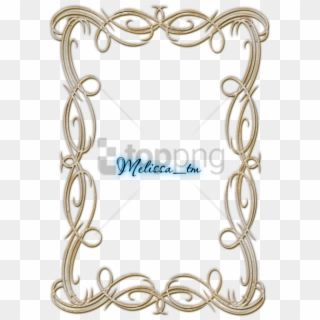 Free Png Gold Swirls Png Png Image With Transparent - Swirls Gold Frames Png Clipart