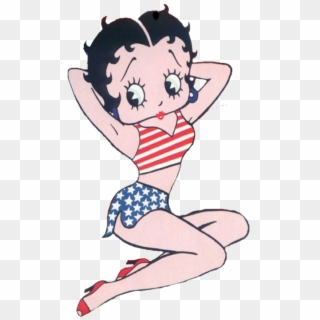 Betty Boop Americas Sweetheart - Betty Boop America Clipart