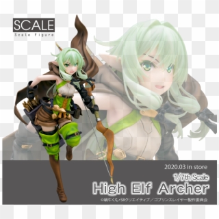 ☆pre-order☆ 1/7th Scale "high Elf Archer" From Goblin - Goblin Slayer Clipart
