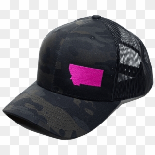 Aspinwall Granite State Black Camo Pink - Baseball Cap Clipart