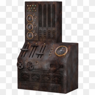 Machine Steampunk Old Broken Png Image - Wood Clipart