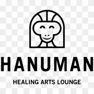 Hanuman Logo Center 4 Black Large - Portable Network Graphics Clipart
