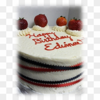 Another Birthday Cake Below Is A Red Velvet Cake, With - Birthday Cake Clipart